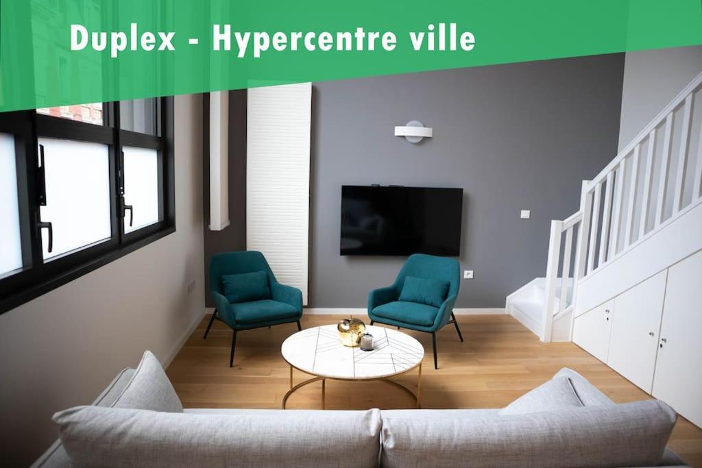 Superbe Duplex En Hypercentre Ville Amiens Buitenkant foto