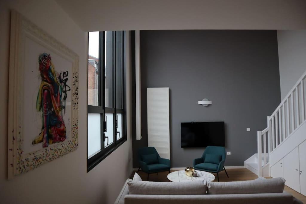 Superbe Duplex En Hypercentre Ville Amiens Buitenkant foto